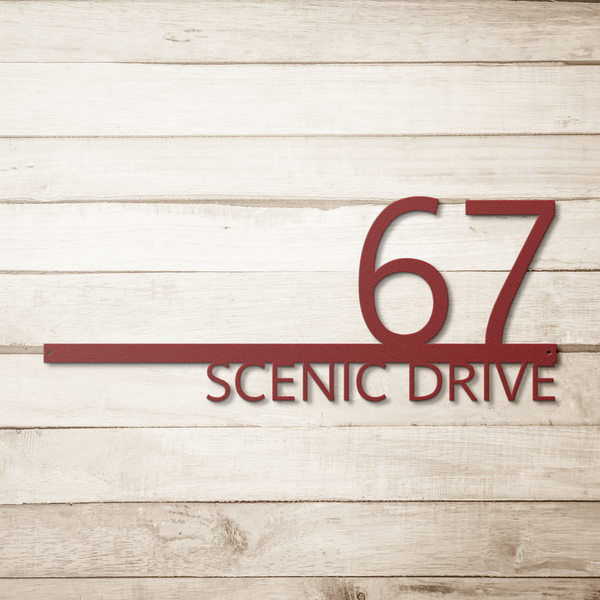 TL-MA-PR-Address-Sign-014_WA202506180001_Red_Simple_Wood_BKGD_Mockup.png
