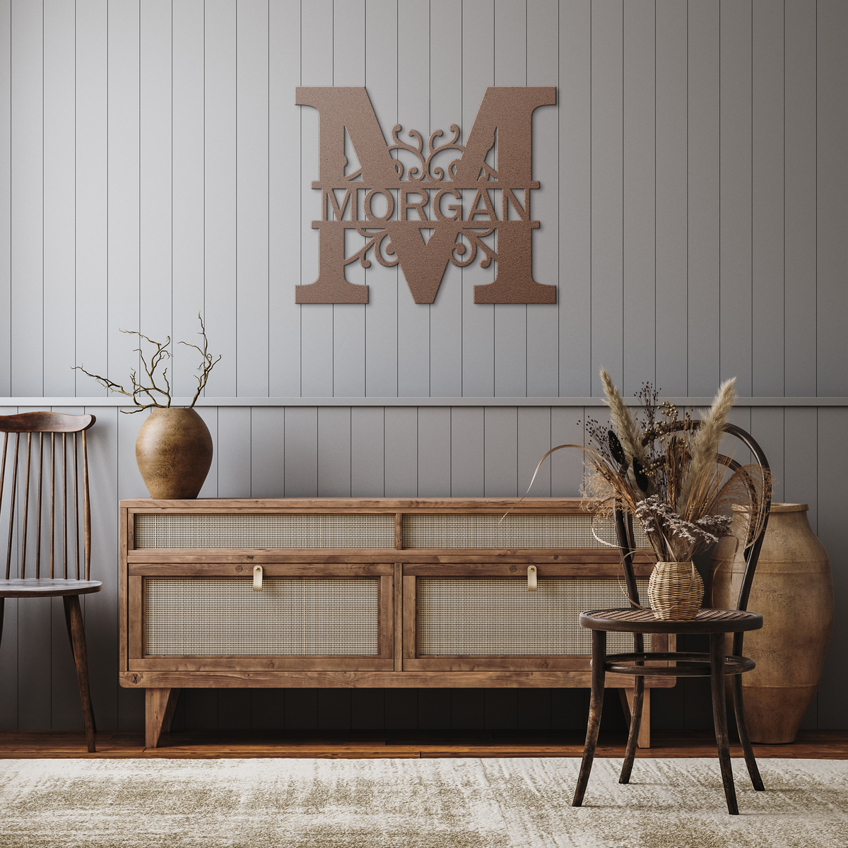 TL-MA-PR-Monogram-Floral-Letter_153-WAPR_Copper_Rustic_Hallway_Mockup.png