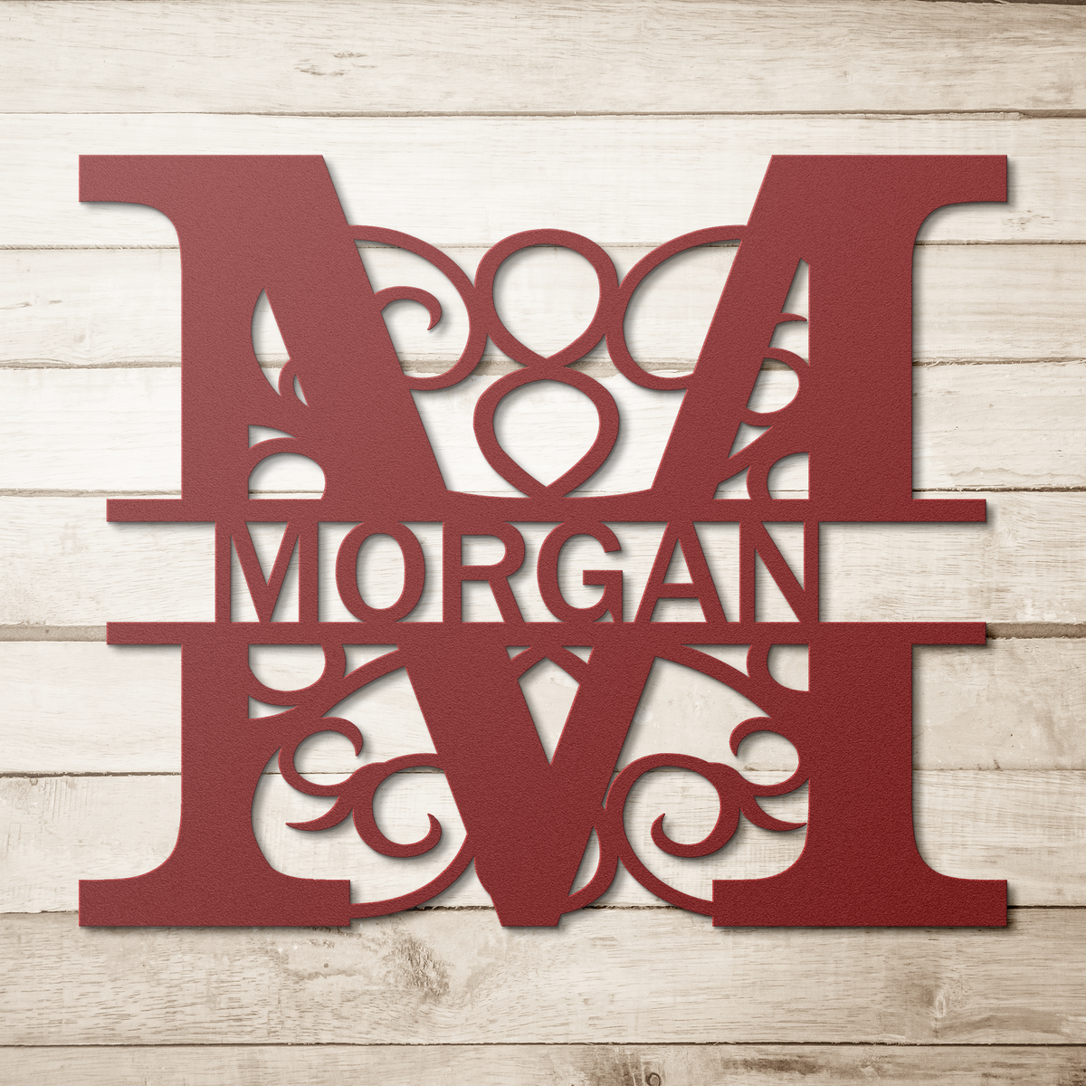 TL-MA-PR-Monogram-Letter_25-WAPR25051000_Red_Simple_Wood_BKGD_Mockup.png