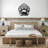 Bear - Metal Wall Art.