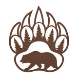 Bear - Metal Wall Art.