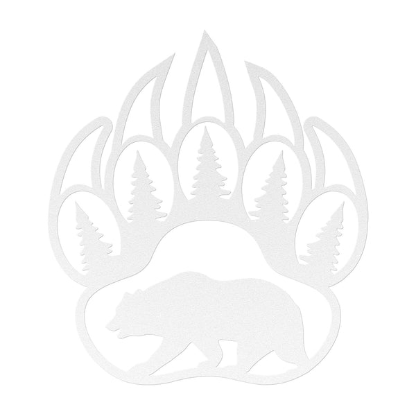 Bear - Metal Wall Art.
