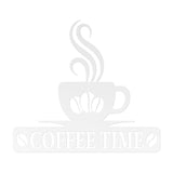 Coffee Time - Metal Wall Art.