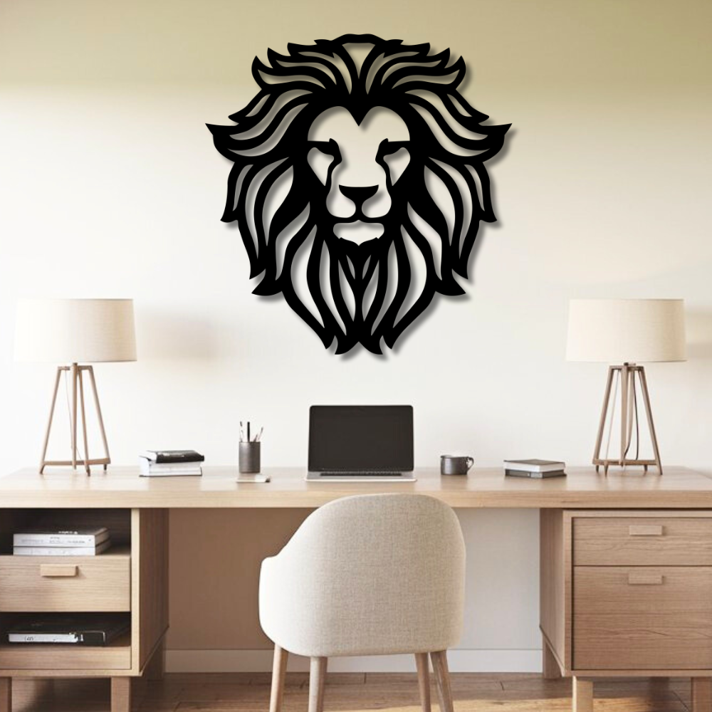 Lion - Metal Wall Art