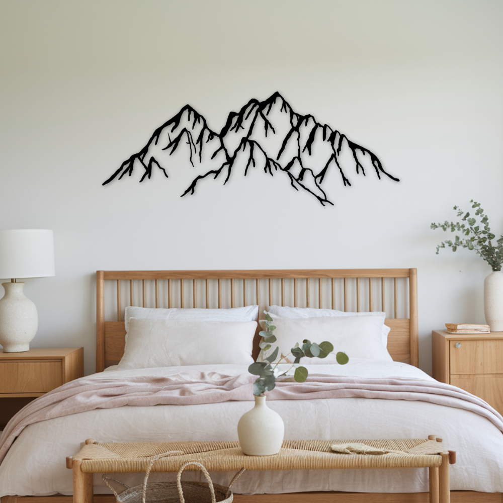 Mountains - Metal Art