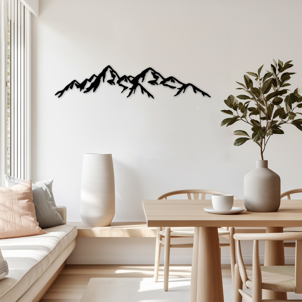 Mountains - Metal Art