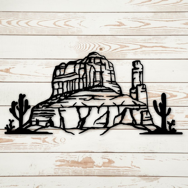 Mountains - Metal Art