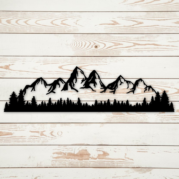 Mountain - Metal Art