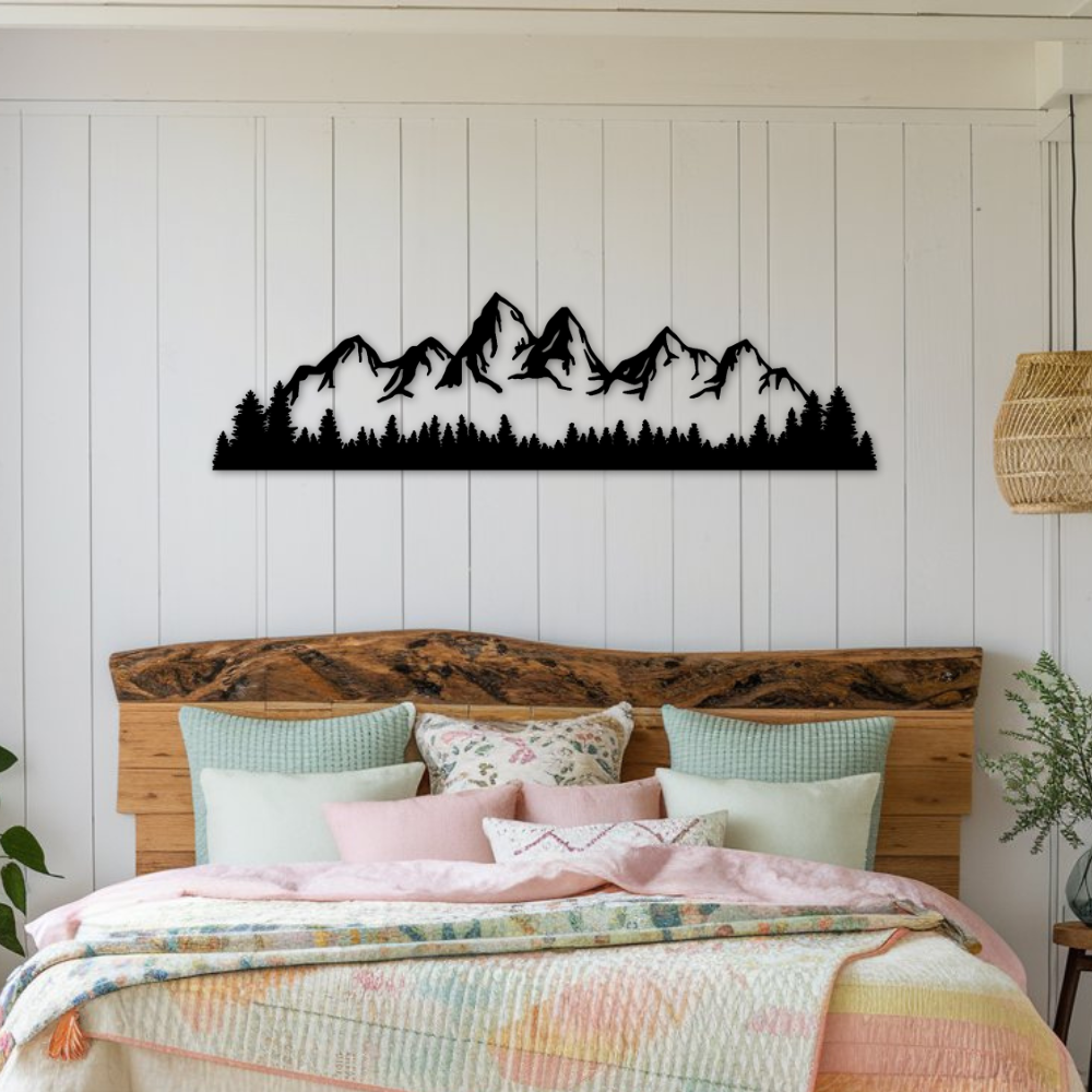 Mountain - Metal Art
