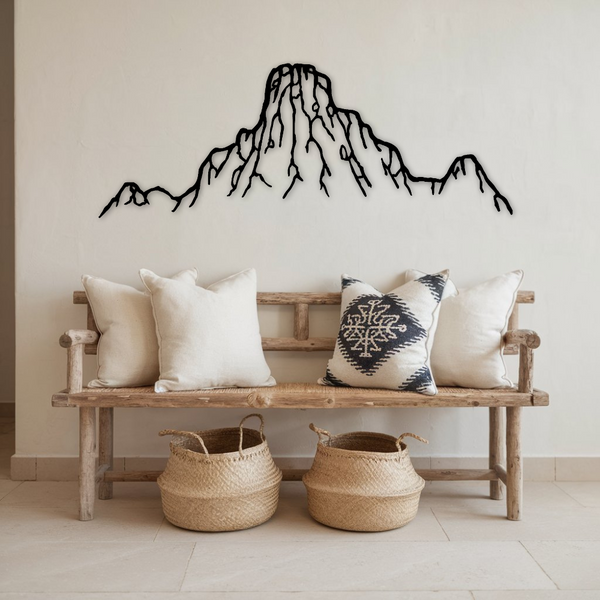 Mountains - Metal Art
