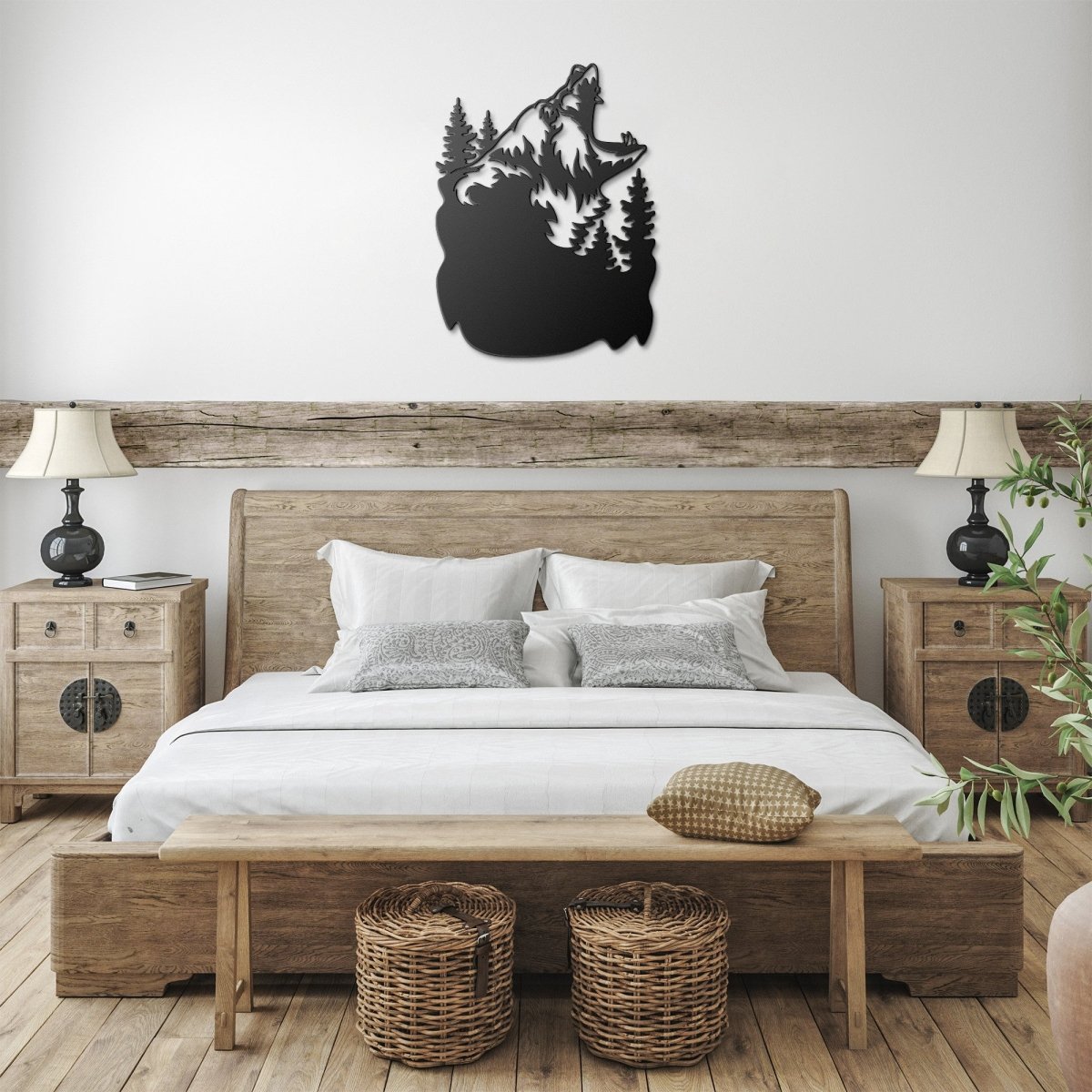 Bear - Metal Wall Art - Yucca Metal Art