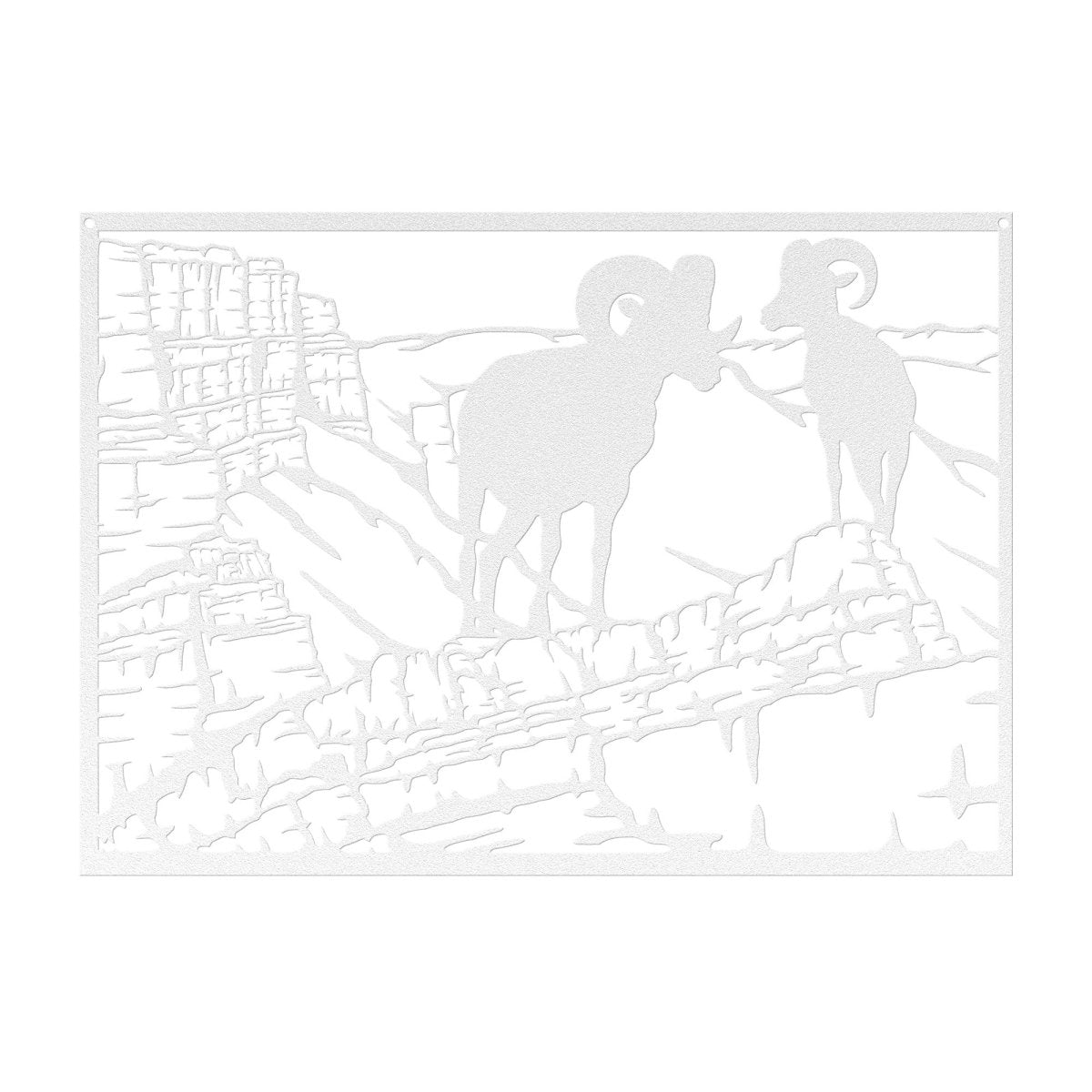 Bighorn Sheep - Metal Wall Art - Yucca Metal Art