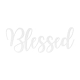 Blessed - Metal Wall Art Words - Yucca Metal Art