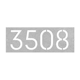 Bold House Address Sign - Yucca Metal Art