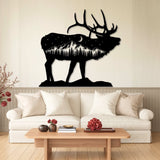 Elk - Metal Wall Art - Yucca Metal Art