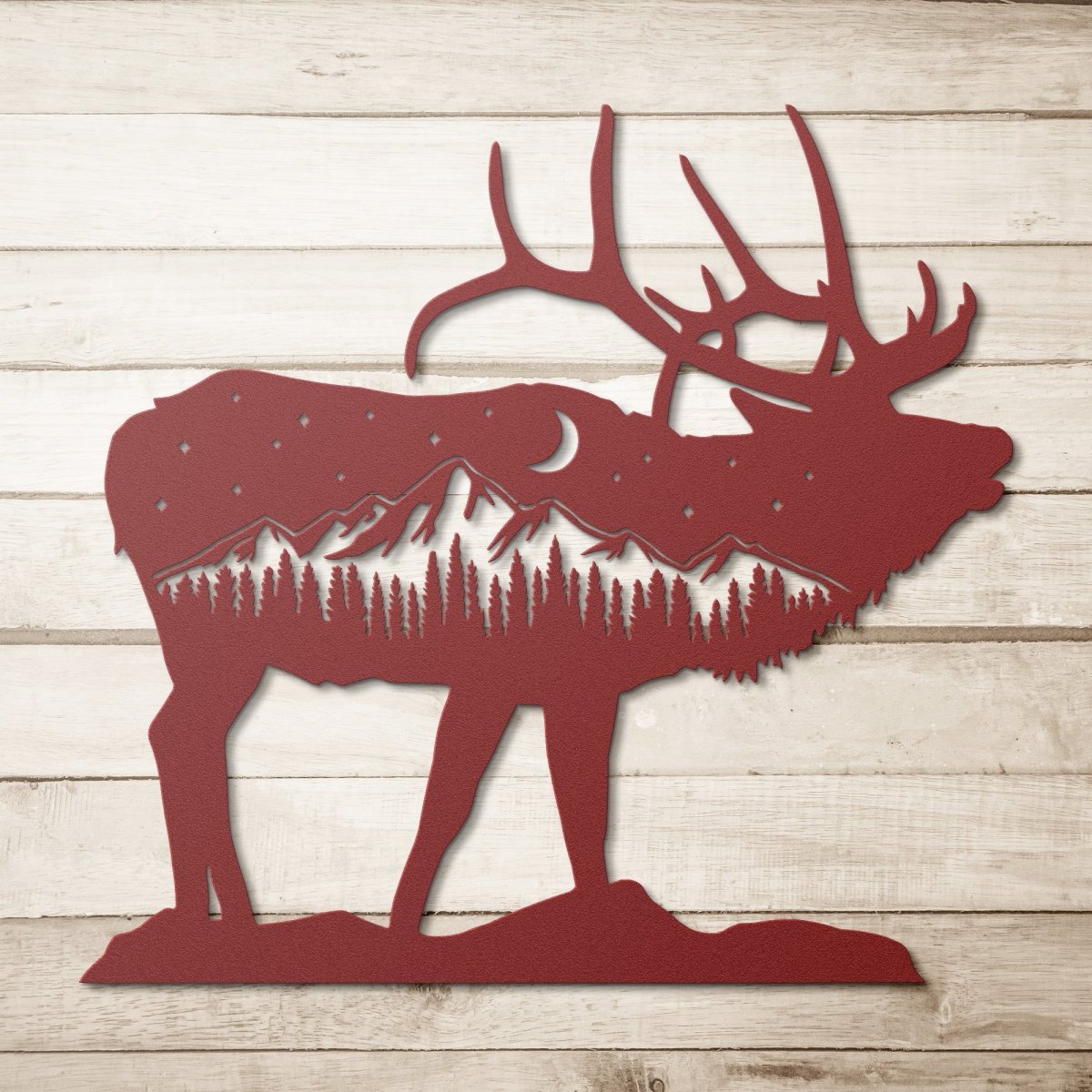 Elk - Metal Wall Art - Yucca Metal Art