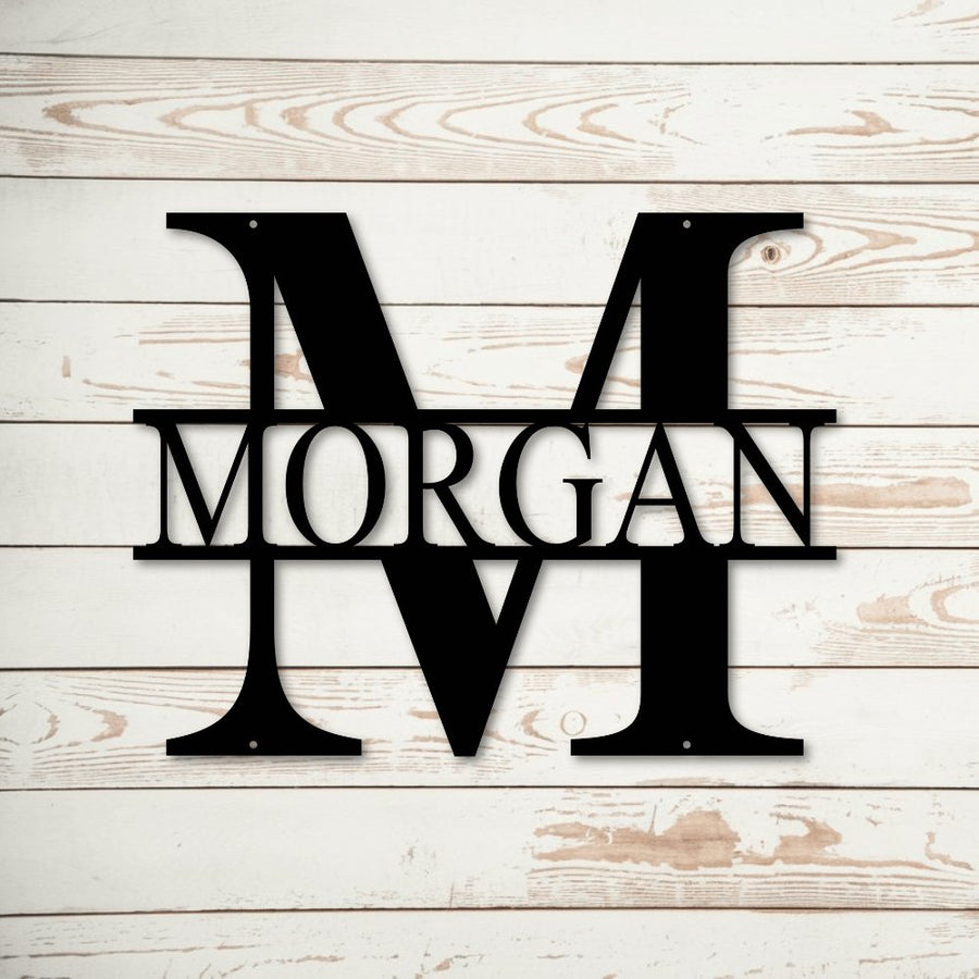 Family Name Monogram - Yucca Metal Art
