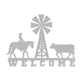 Farm Welcome - Metal Wall Art - Yucca Metal Art