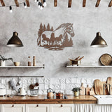 Horse - Metal Wall Art - Yucca Metal Art