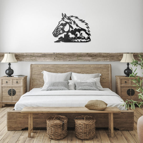 Horses - Metal Wall Art - Yucca Metal Art