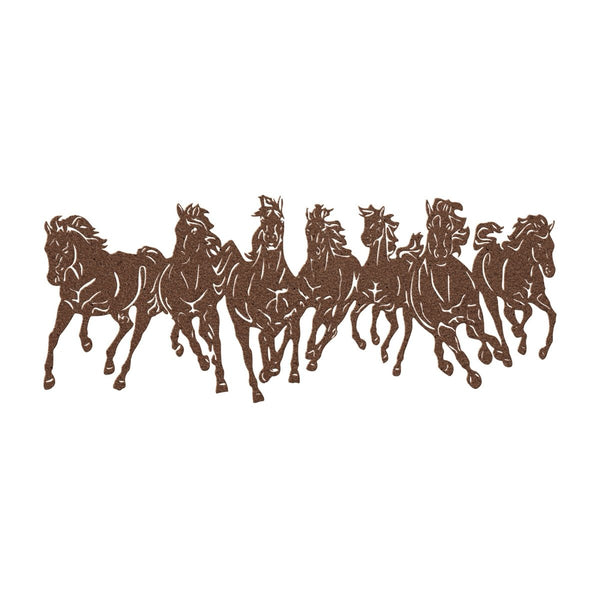 Horses - Metal Wall Art - Yucca Metal Art