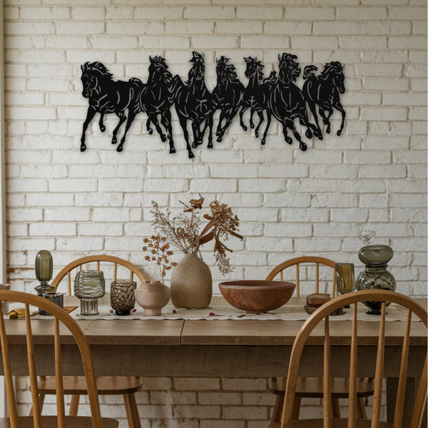 Horses - Metal Wall Art - Yucca Metal Art