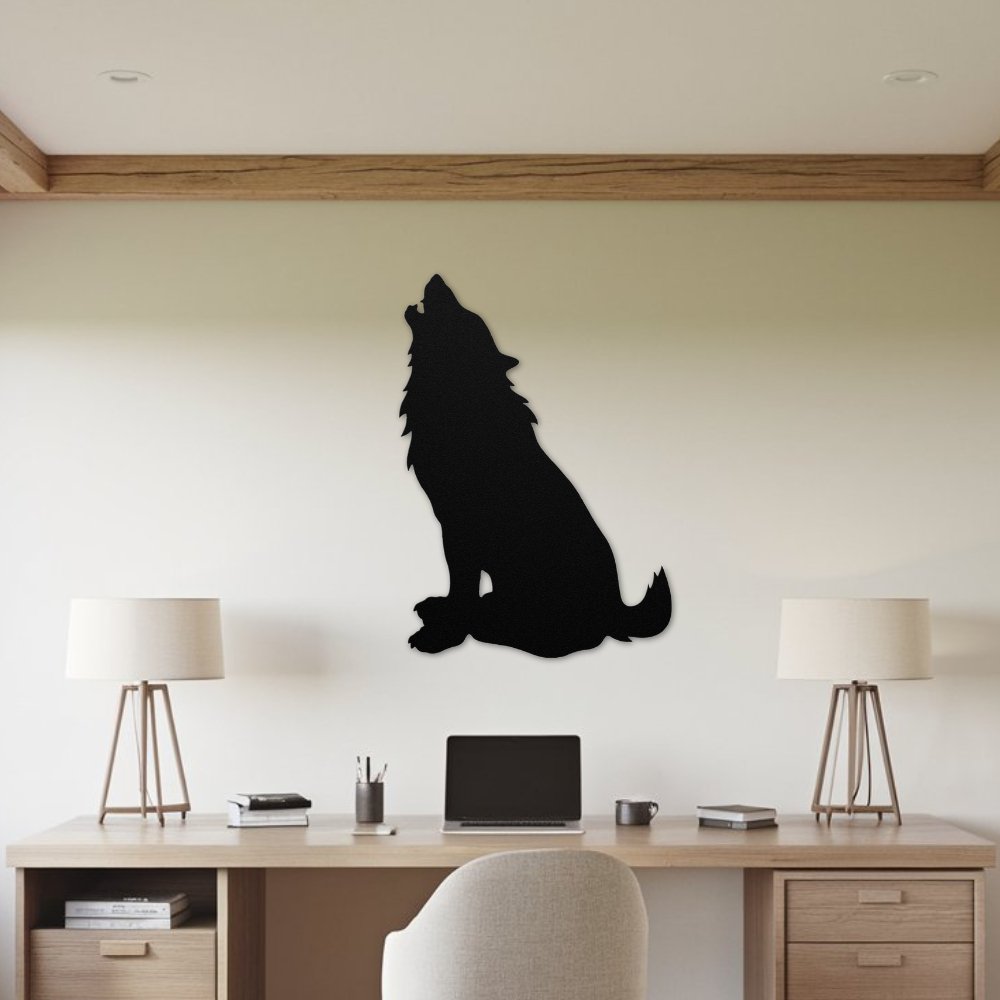 Lone Wolf - Metal Wall Art - Yucca Metal Art