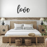 Love - Metal Wall Art Words - Yucca Metal Art