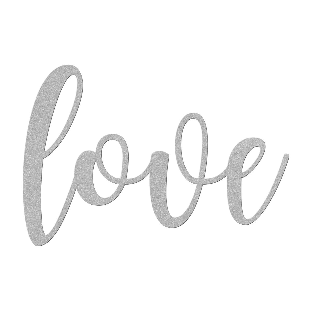 Love - Metal Wall Art Words - Yucca Metal Art