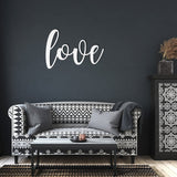 Love - Metal Wall Art Words - Yucca Metal Art