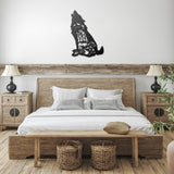 Majestic Wolf - Metal Wall Art - Yucca Metal Art