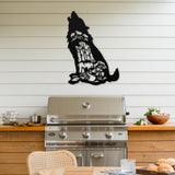 Majestic Wolf - Metal Wall Art - Yucca Metal Art
