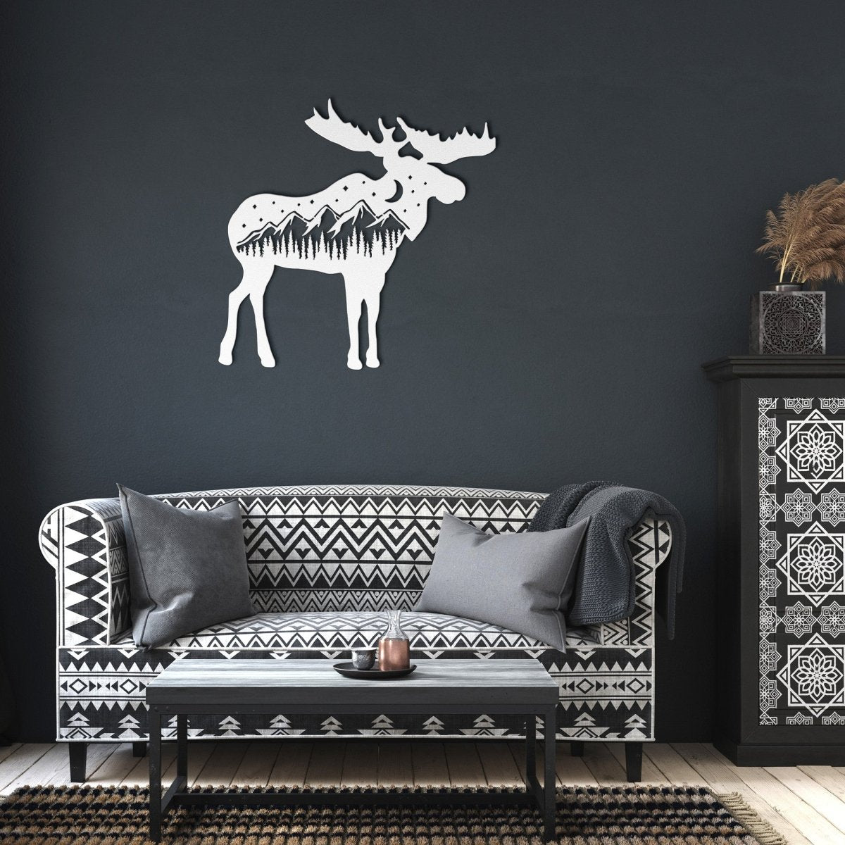 Moose - Metal Wall Art - Yucca Metal Art