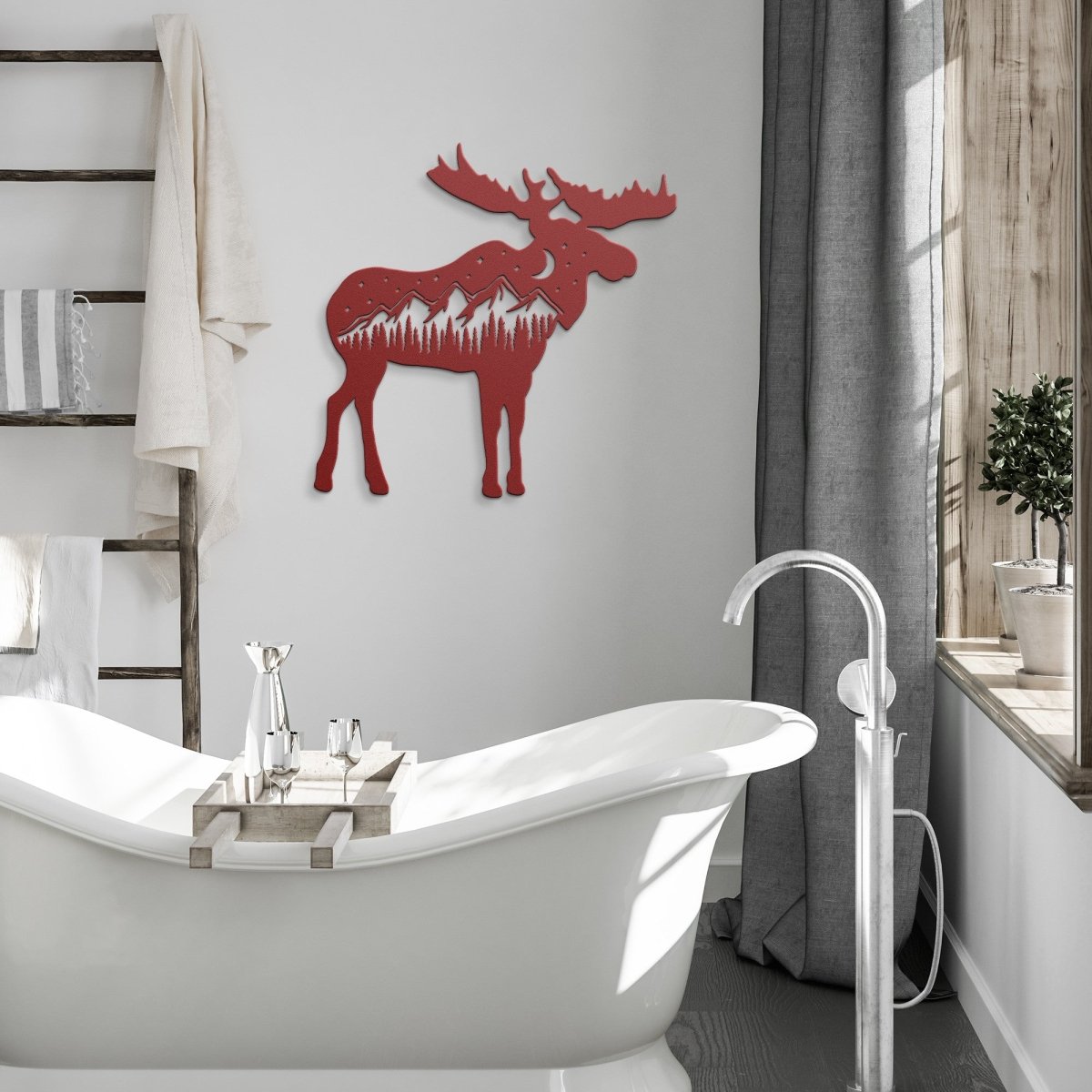 Moose - Metal Wall Art - Yucca Metal Art