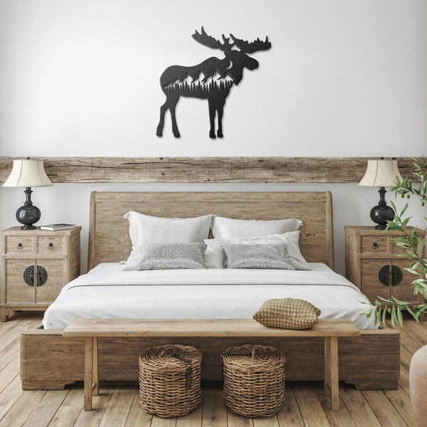 Moose - Metal Wall Art - Yucca Metal Art