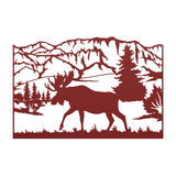 Moose - Metal Wall Art - Yucca Metal Art