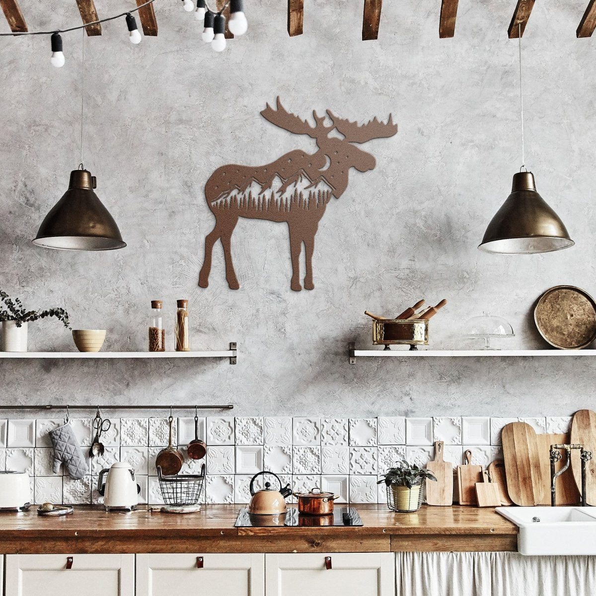 Moose - Metal Wall Art - Yucca Metal Art