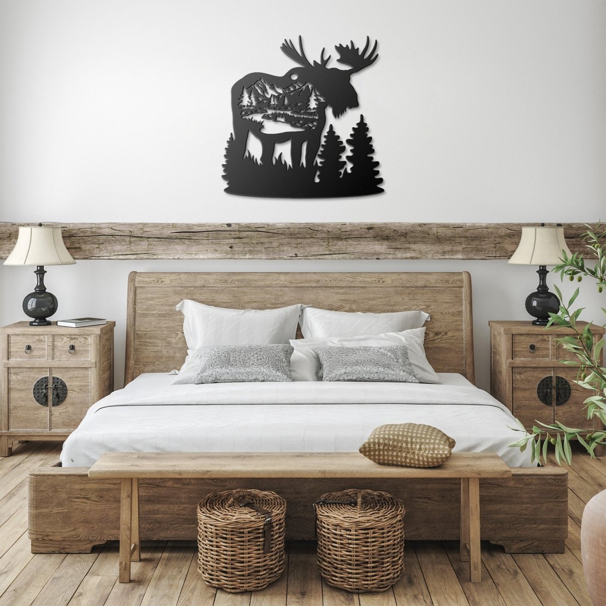 Moose - Metal Wall Art - Yucca Metal Art