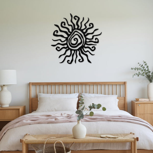 Wacky Sun - Metal Wall Art - Yucca Metal Art