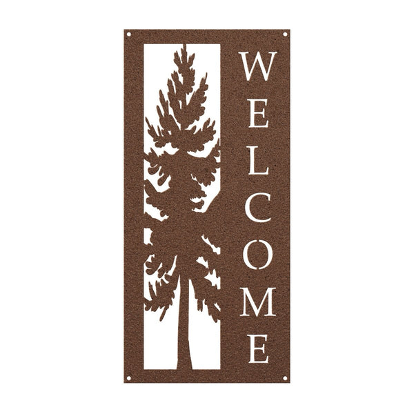 Welcome - Metal Wall Art - Yucca Metal Art